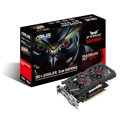 Asus r7 370 2gb strix не крутятся вентиляторы