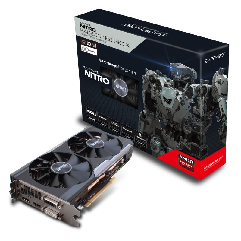 SAPPHIRE R9 380X NITRO 4GB DDR5 OC