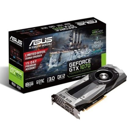 ASUS GTX1070 FOUNDER EDITION 8GB DDR5