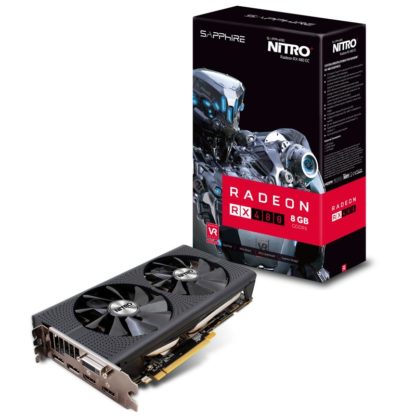 SAPPHIRE RX480 NITRO+ 8GB DDR5 OC