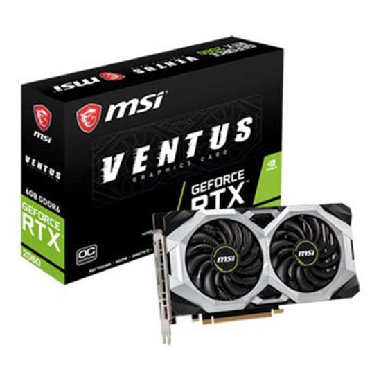 MSI RTX2060 VENTUS GP 6GB GDDR6 - Blossom Toko Komputer - Malang