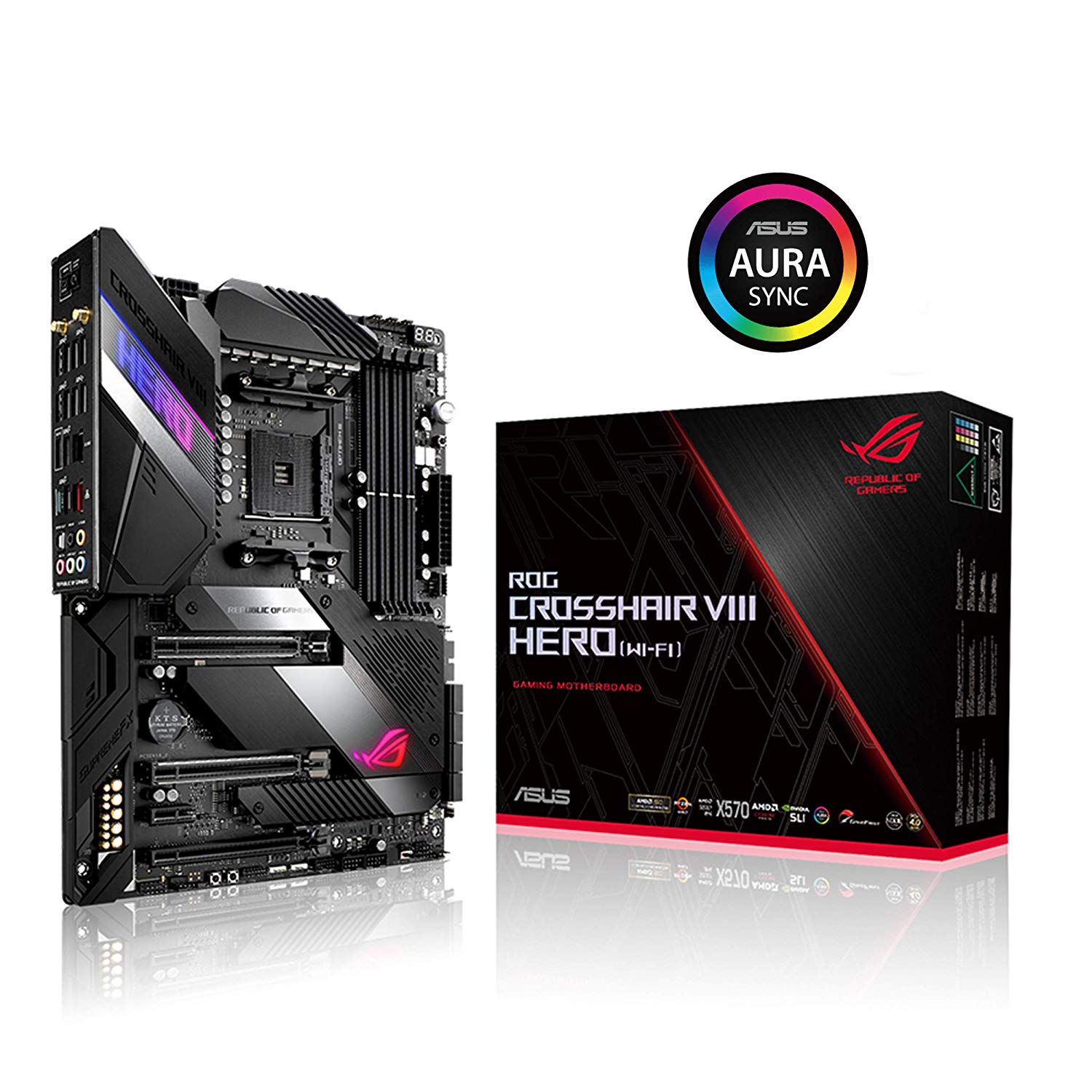 Asus Rog Crosshair Viii Hero Wifi Blossom Toko Komputer Malang