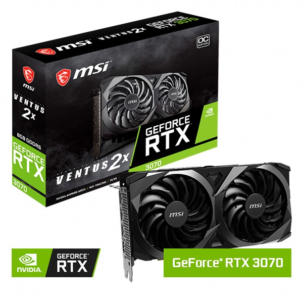 MSI RTX3070 VENTUS 2X 8GB GDDR6