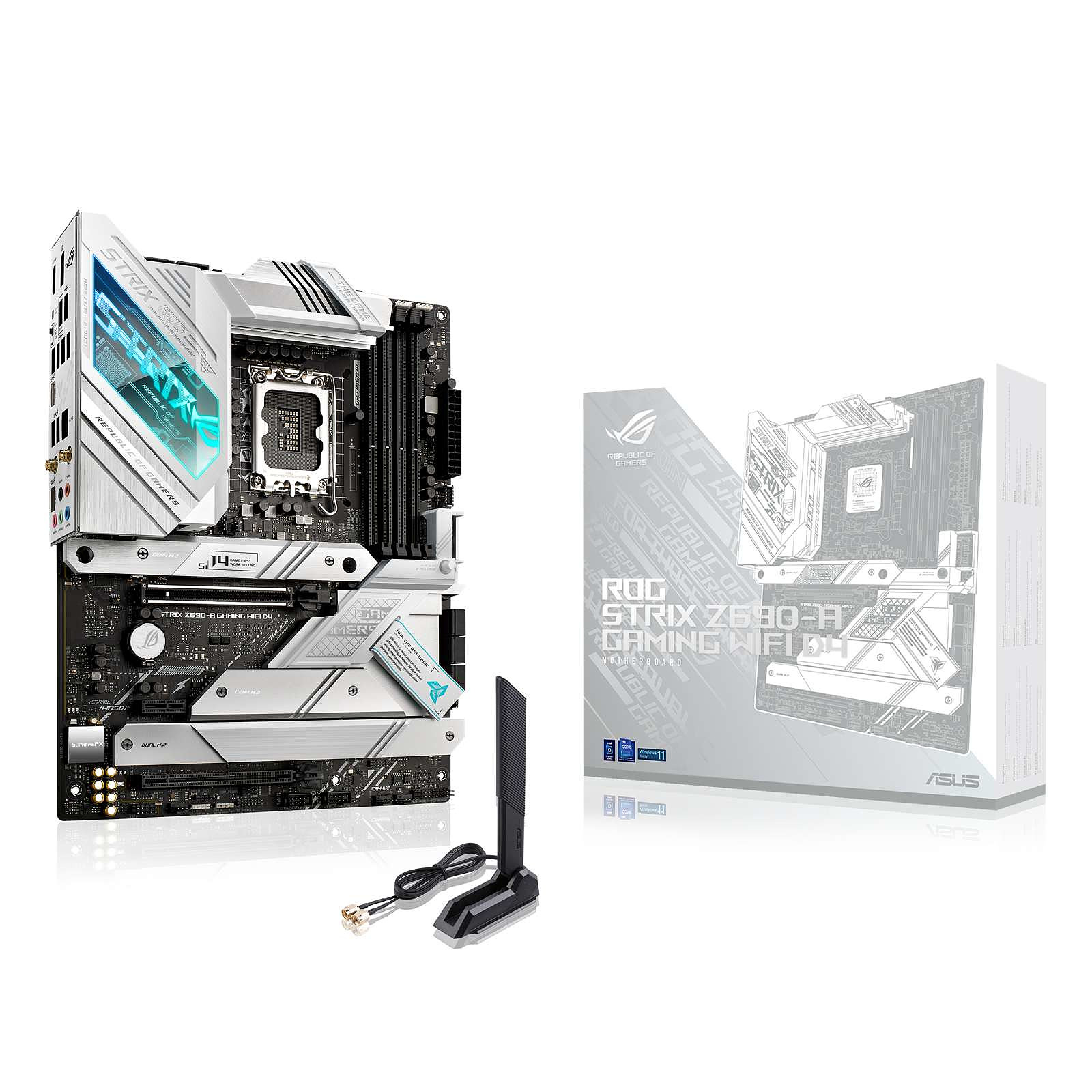 ASUS ROG STRIX Z690-A GAMING WIFI D4 - Blossom Toko Komputer - Malang