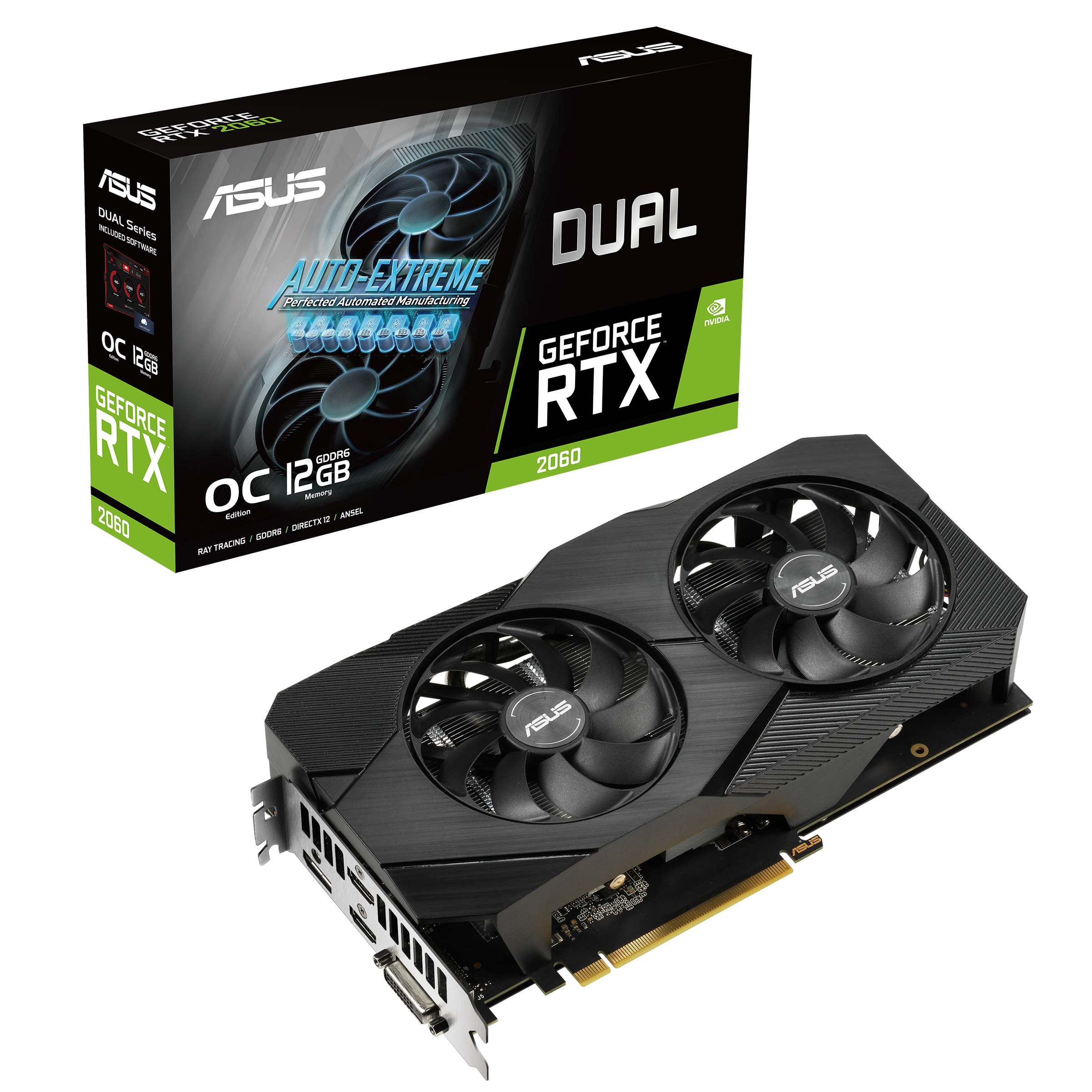 ASUS RTX2060 DUAL 12GB GDDR6 Blossom Toko Komputer Malang