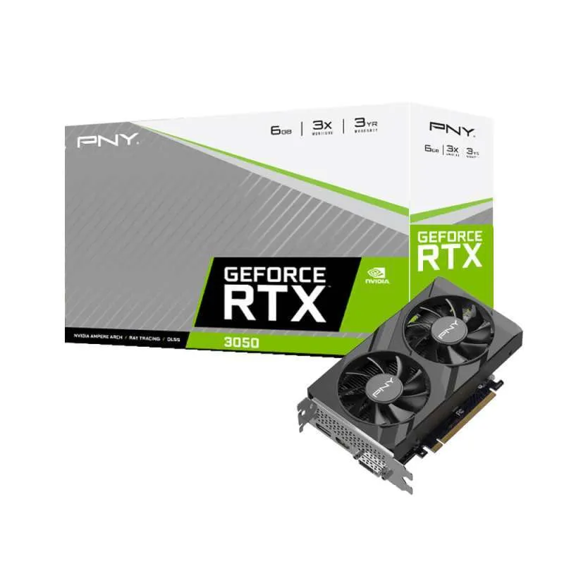 PNY RTX3050 VERTO 6GB GDDR6