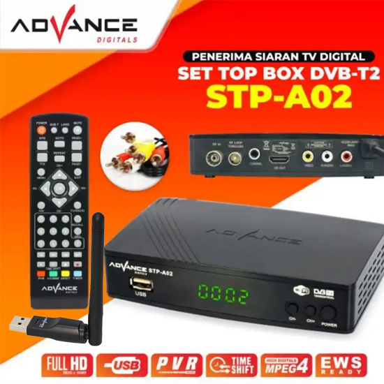 STB ADVANCE STP A02 PLUS WIFI