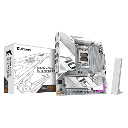 GIGABYTE B850M AORUS ELITE WIFI6E ICE