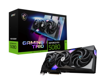 MSI RTX5080 GAMING TRIO OC 16GB GDDR7