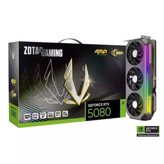 ZOTAC RTX5080 AMP EXTREME INFINITY 16GB GDDR7
