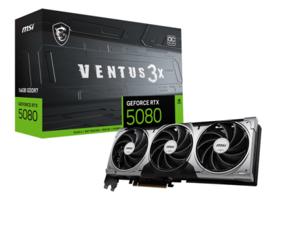 MSI RTX5080 VENTUS 3X OC 16GB GDDR7