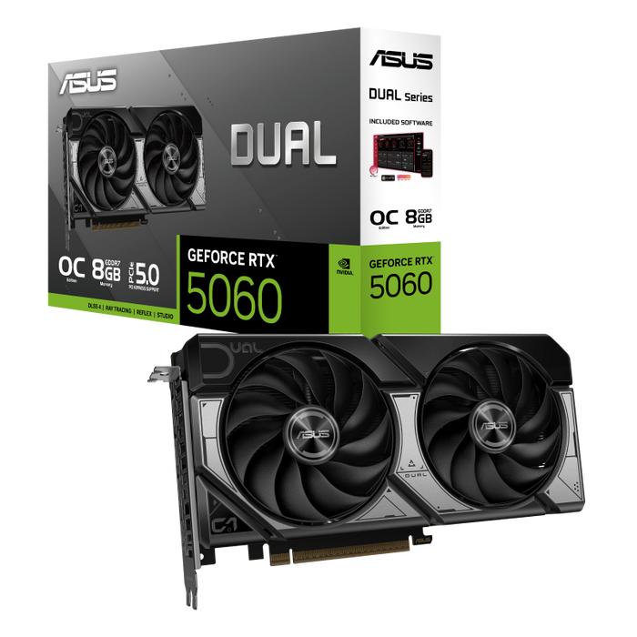 ASUS RTX5060 DUAL OC 8GB GDDR7