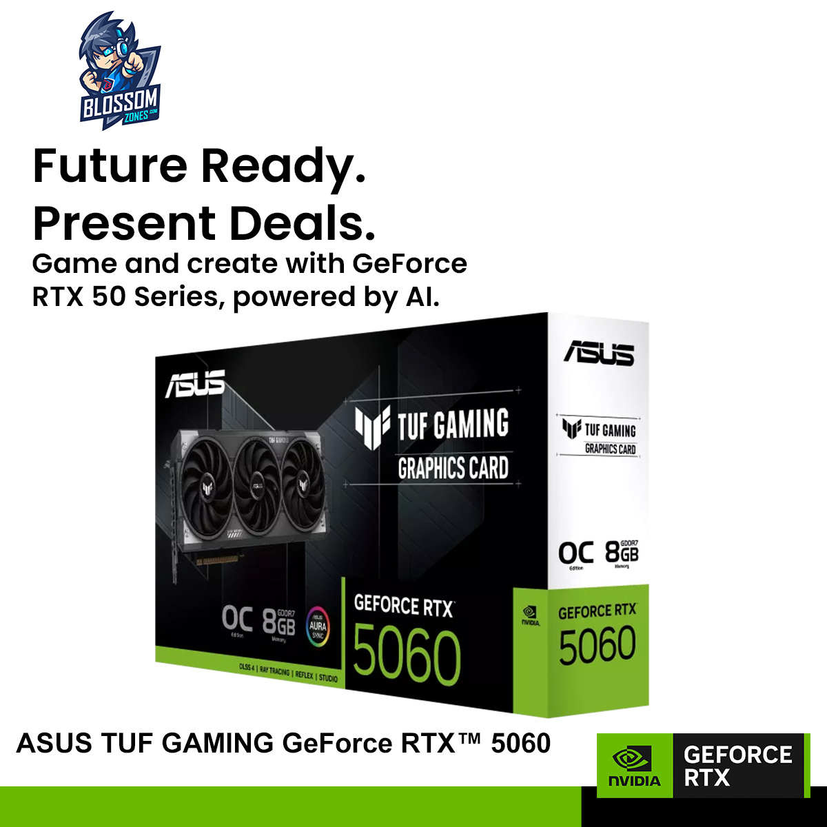 ASUS TUF RTX5060 GAMING OC 8GB GDDR7