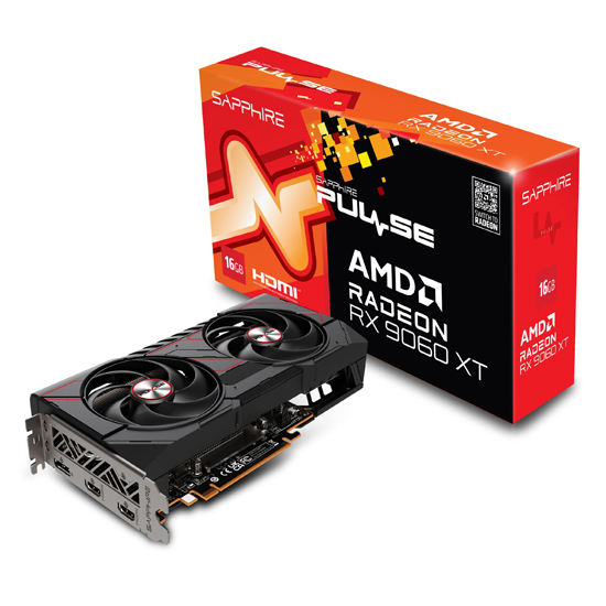 SAPPHIRE RX9060XT PULSE OC 16GB GDDR6