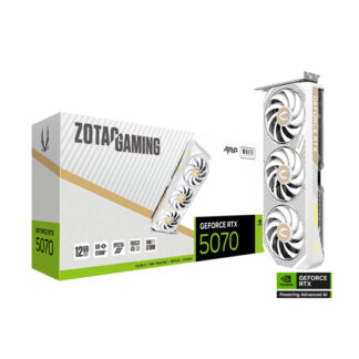 ZOTAC RTX5070 AMP WHITE 12GB GDDR7