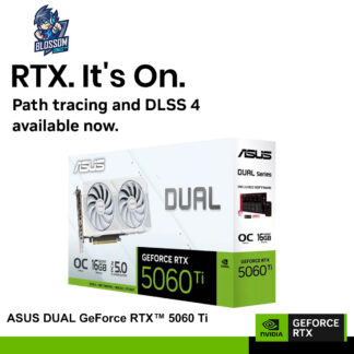 ASUS RTX5060TI DUAL OC WHITE 16GB GDDR7