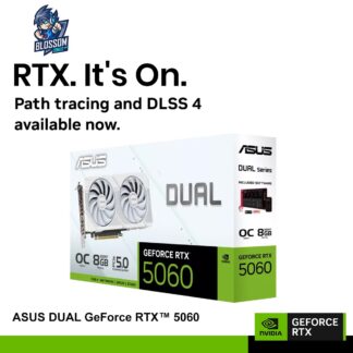 ASUS RTX5060 DUAL OC 8GB GDDR7 WHITE