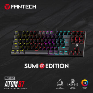 FANTECH SUMI ATOM87 MK876V2 MECHANICAL GAMING KEYBOARD