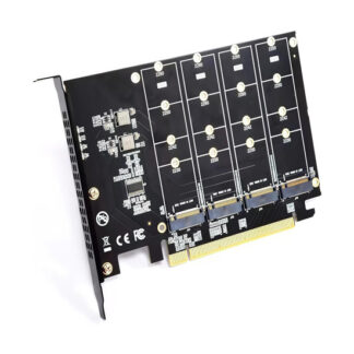 PCIE NVME ADAPTER LM417 GEN4 4PORT