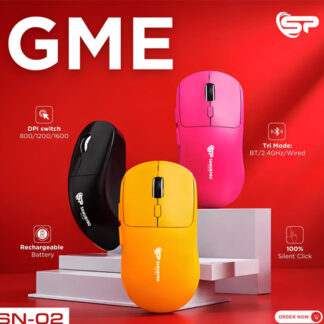 SANUR PRO SN-02 GME TRIPLE MODE SILENT WIRELESS MOUSE