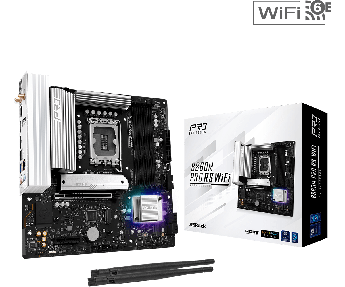 ASROCK B860M PRO RS WIFI