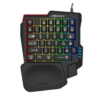 DIVIPARD GAMING KEYBOARD SINGLE HAND K5 RGB